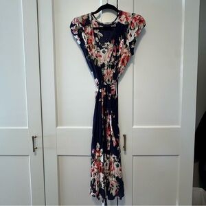 Floral Navy Dress
